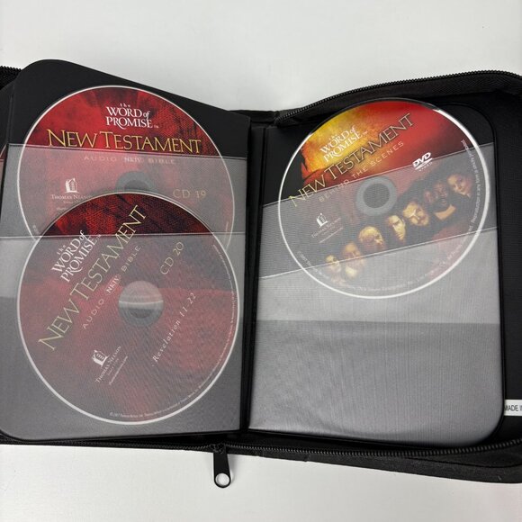 The Word Of Promise New Testament Audio NKJV Bible 20 CD Set - Picture 9 of 9